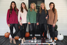 Load image into Gallery viewer, The Alexis Corded Pullover