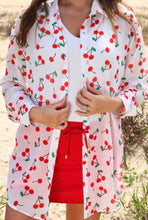 Load image into Gallery viewer, The Breezy Tunic Top in Cherry Pop