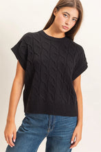 Load image into Gallery viewer, The Cable Knit SS Sweater