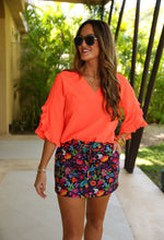 Load image into Gallery viewer, The Amy Flirty Sleeve Top