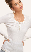 Load image into Gallery viewer, The Leah Stitched Henley