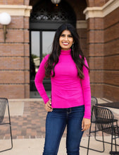 Load image into Gallery viewer, Ribbed Fitted Turtleneck
