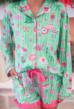 Load image into Gallery viewer, Decked in Ornaments Pajama Set