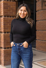 Load image into Gallery viewer, Ribbed Fitted Turtleneck