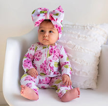 Load image into Gallery viewer, Newborn Ruffle Zippees