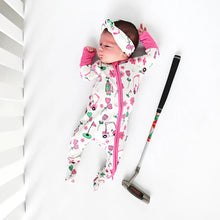 Load image into Gallery viewer, Newborn Ruffle Zippees