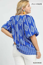 Load image into Gallery viewer, The Plus Blue Shore Top