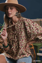 Load image into Gallery viewer, The Pintuck Floral Blouse