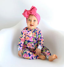 Load image into Gallery viewer, Newborn Ruffle Zippees