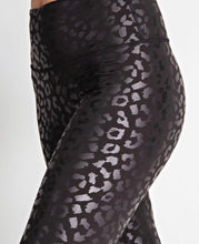 Load image into Gallery viewer, Muted Black Cheetah Leggings
