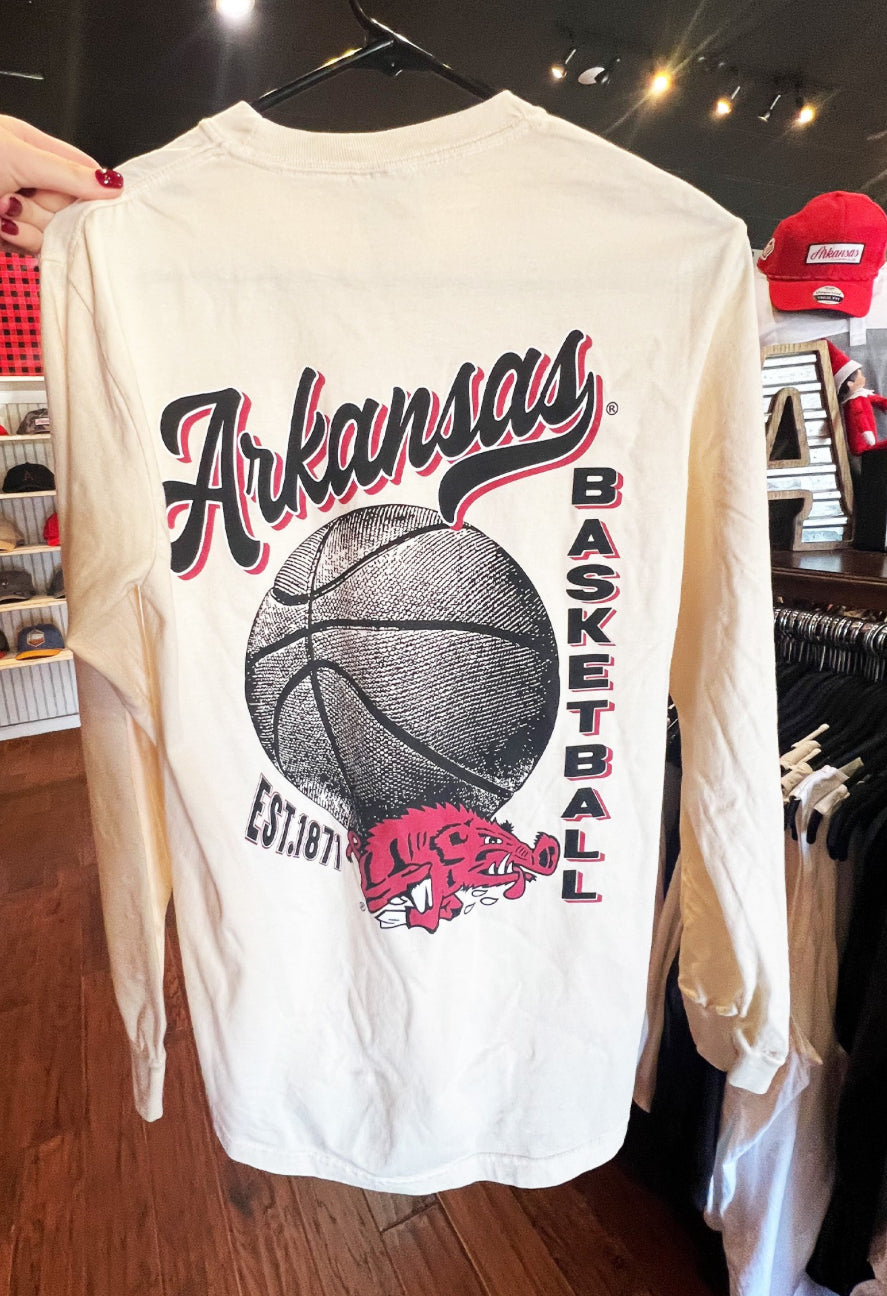 Vertical Basketball Hog L/S Tee