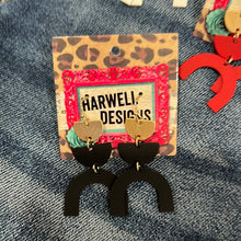 Load image into Gallery viewer, Layered U Earrings
