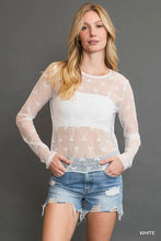 Load image into Gallery viewer, The Umgee Bow Mesh Top
