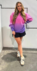 The Ombre Cord Pullover