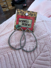 Load image into Gallery viewer, Lost and Found Graphite Earrings
