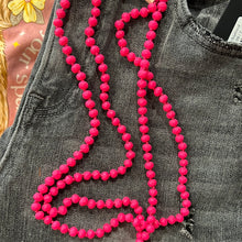 Load image into Gallery viewer, 60in Colorful Bead Necklace
