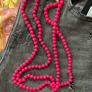 60in Colorful Bead Necklace