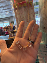 Load image into Gallery viewer, The Rhinestone Squares Necklace
