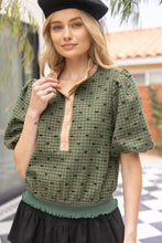 Load image into Gallery viewer, The Snap Placket Bow Top
