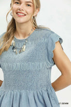 Load image into Gallery viewer, The Smocked Peplum Top
