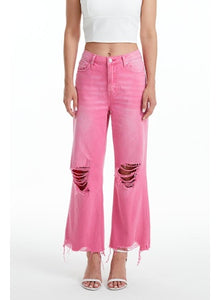 BAYEA’S HR Hot Pink Crop Flare