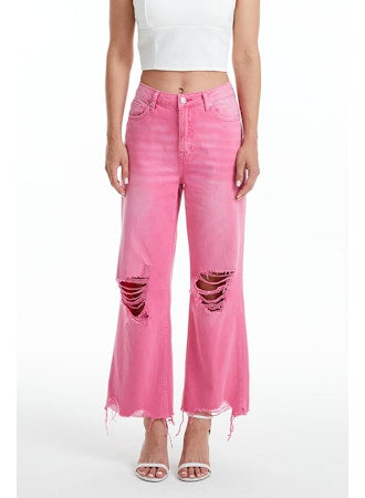 BAYEA’S HR Hot Pink Crop Flare