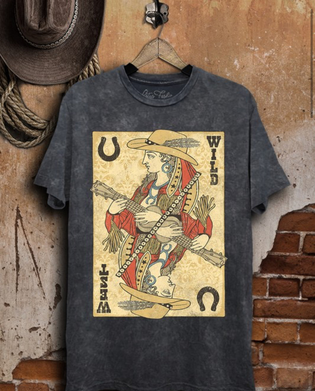 The Poker Queen Wild West Tee