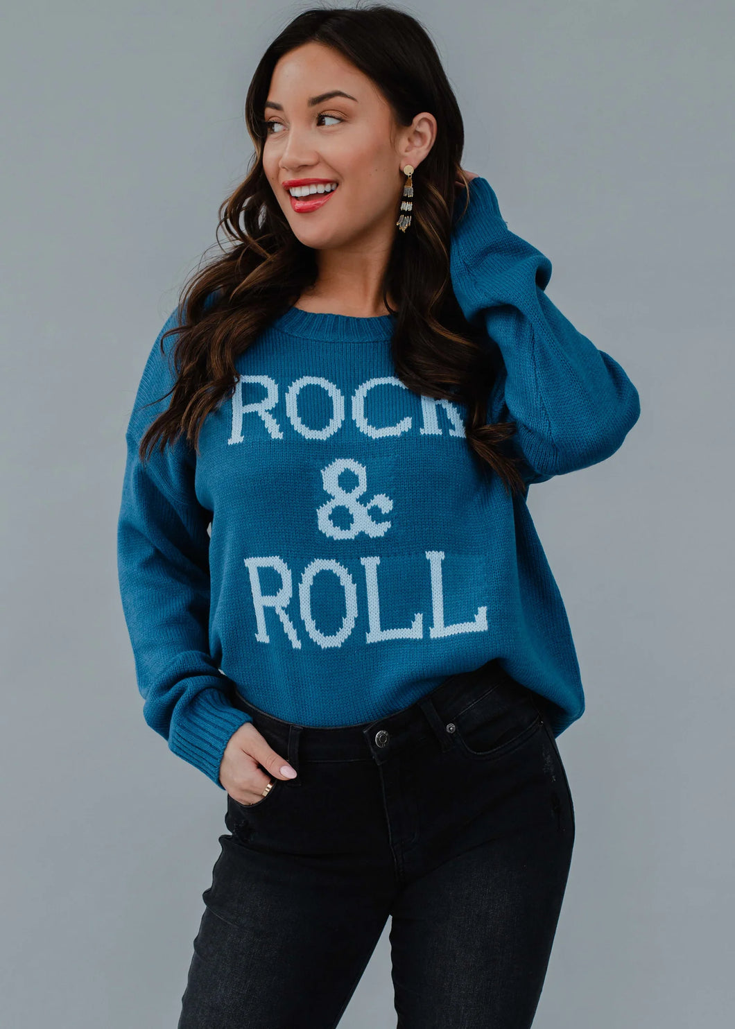 The RnR Blue Sweater