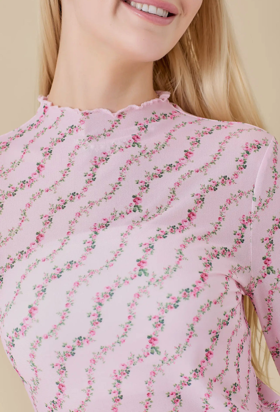 The Fancy Mesh Top