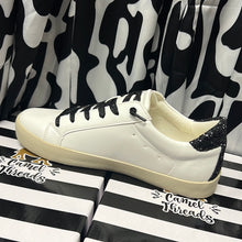 Load image into Gallery viewer, Black/White Star Gameday Sneaker
