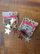 Load image into Gallery viewer, The Triple Star Drop Earring
