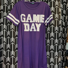 Load image into Gallery viewer, Game Day Sequin Tee Dress
