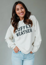 Load image into Gallery viewer, The Coffee Weather Ribbed Pullover
