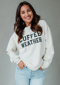 The Coffee Weather Ribbed Pullover
