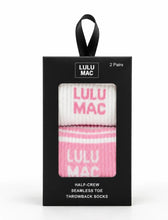 Load image into Gallery viewer, LuLu Mack 2pk Socks
