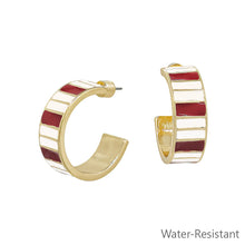 Load image into Gallery viewer, The GameDay Stripe Hoop
