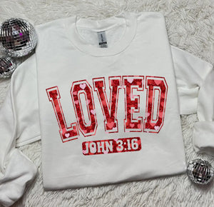 The Loved Heart Sweatshirt