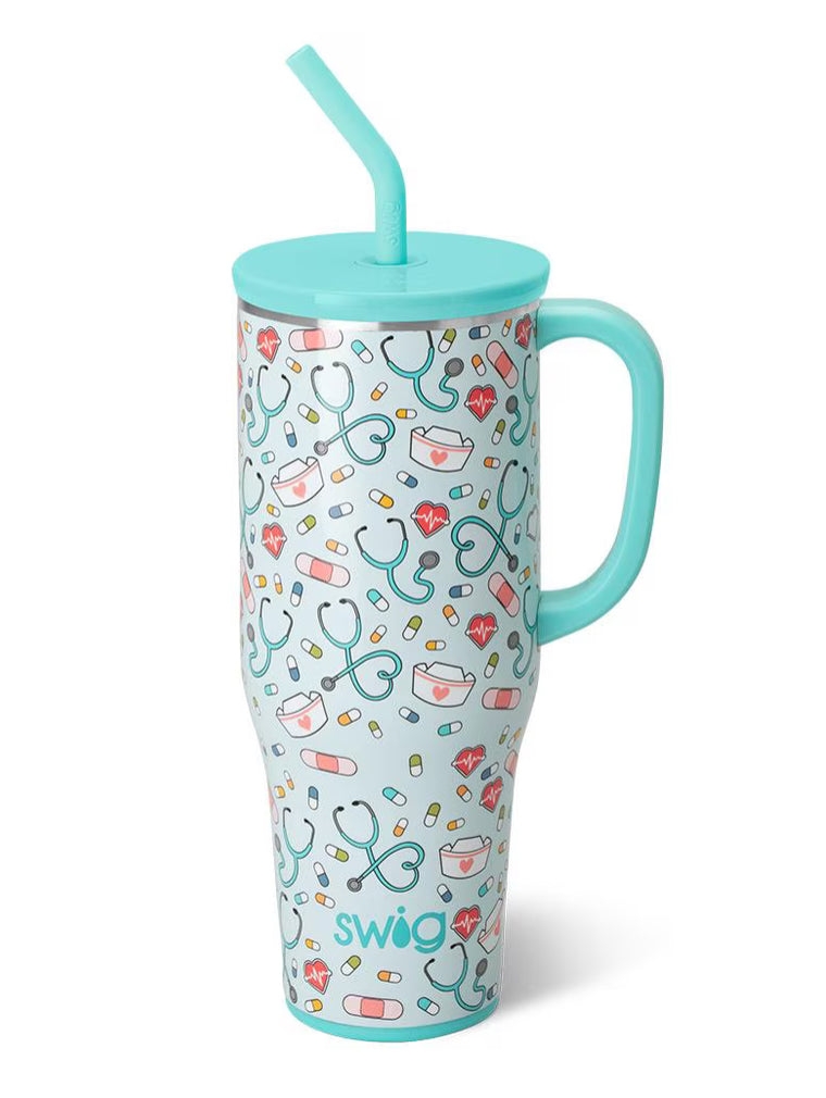 Swig 40oz. Scrub Life Mega Mug