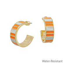Load image into Gallery viewer, The GameDay Stripe Hoop
