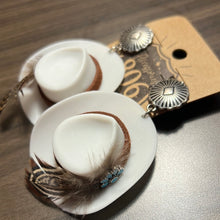 Load image into Gallery viewer, Cowboy Hat Earrings

