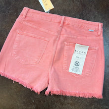 Load image into Gallery viewer, Plus Risen HR Flamingo Denim Short
