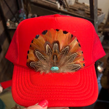Load image into Gallery viewer, The Lainey Feather Cap
