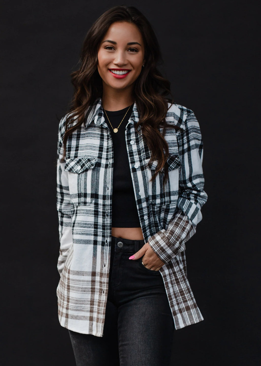 The Ombre Whiskey Flannel