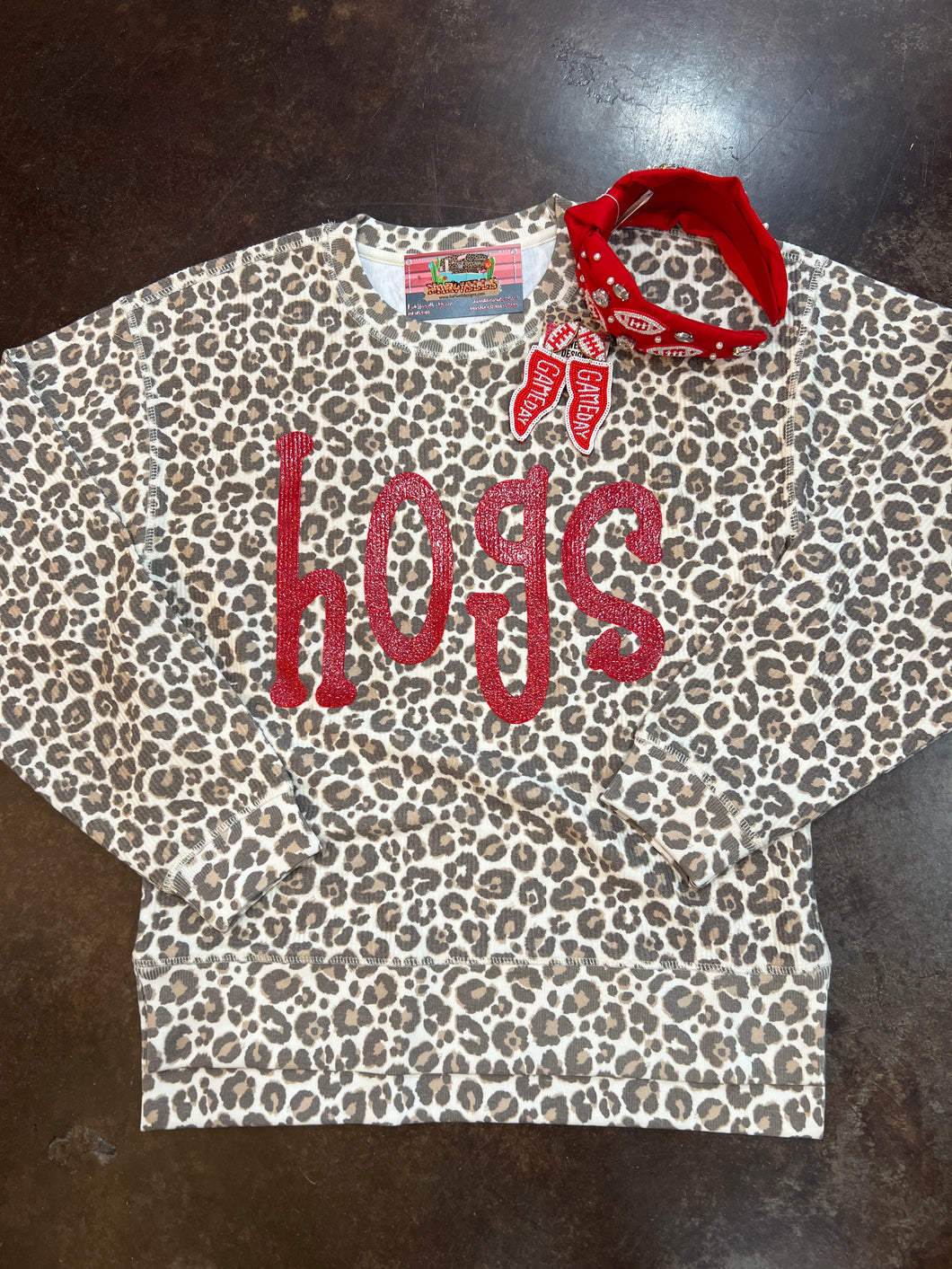 The Hogs Leopard Pullover
