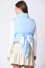 Load image into Gallery viewer, The Bow Puffer Vestie
