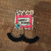 Load image into Gallery viewer, The Teardrop Bead Hoop
