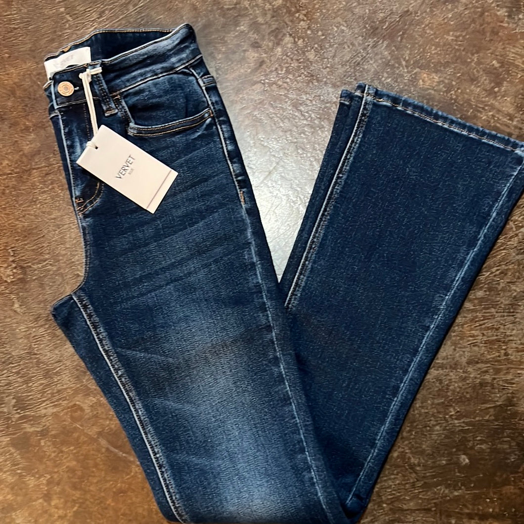 VERVET High Rise Bootcut Denim (Sunshine)