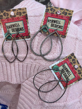 Load image into Gallery viewer, Lost and Found Graphite Earrings

