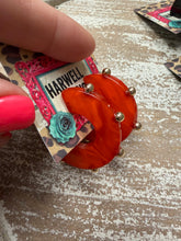 Load image into Gallery viewer, The Studded Acrylic Hoop
