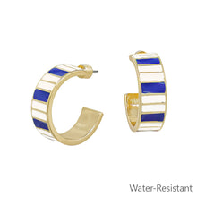Load image into Gallery viewer, The GameDay Stripe Hoop
